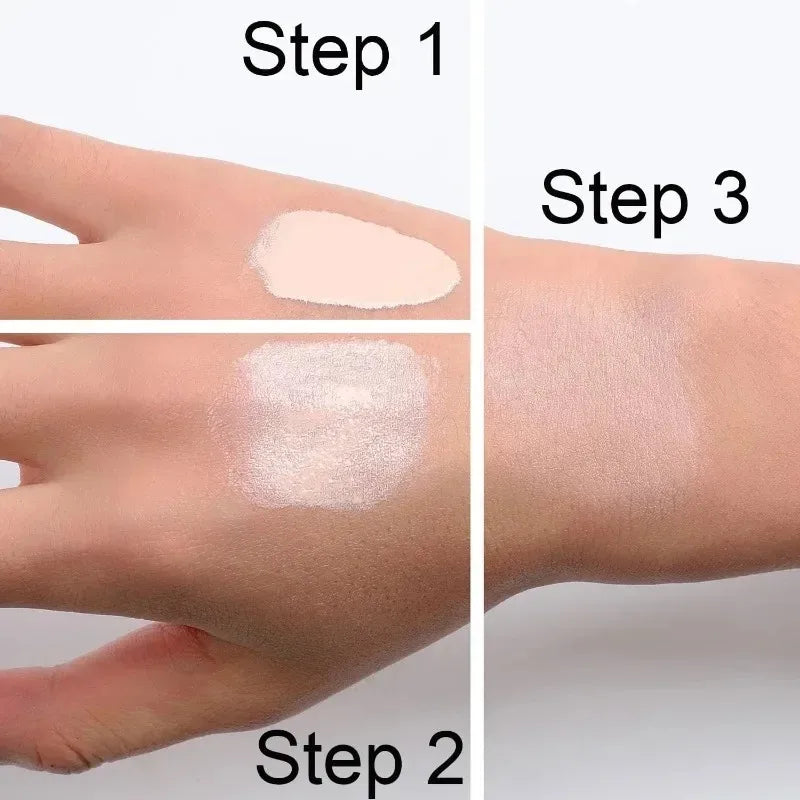 4-in-1 Foundation Liquid SPF 50+ Full Coverage Concealer Long-lasting Waterproof  Professional Concealing Face Dark Circle